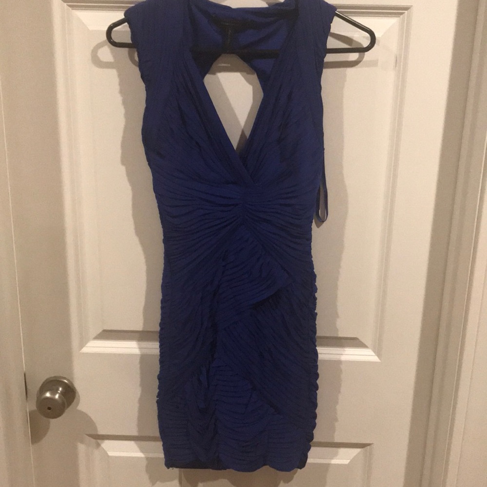 BCBG BLUE PARTY DRESS
